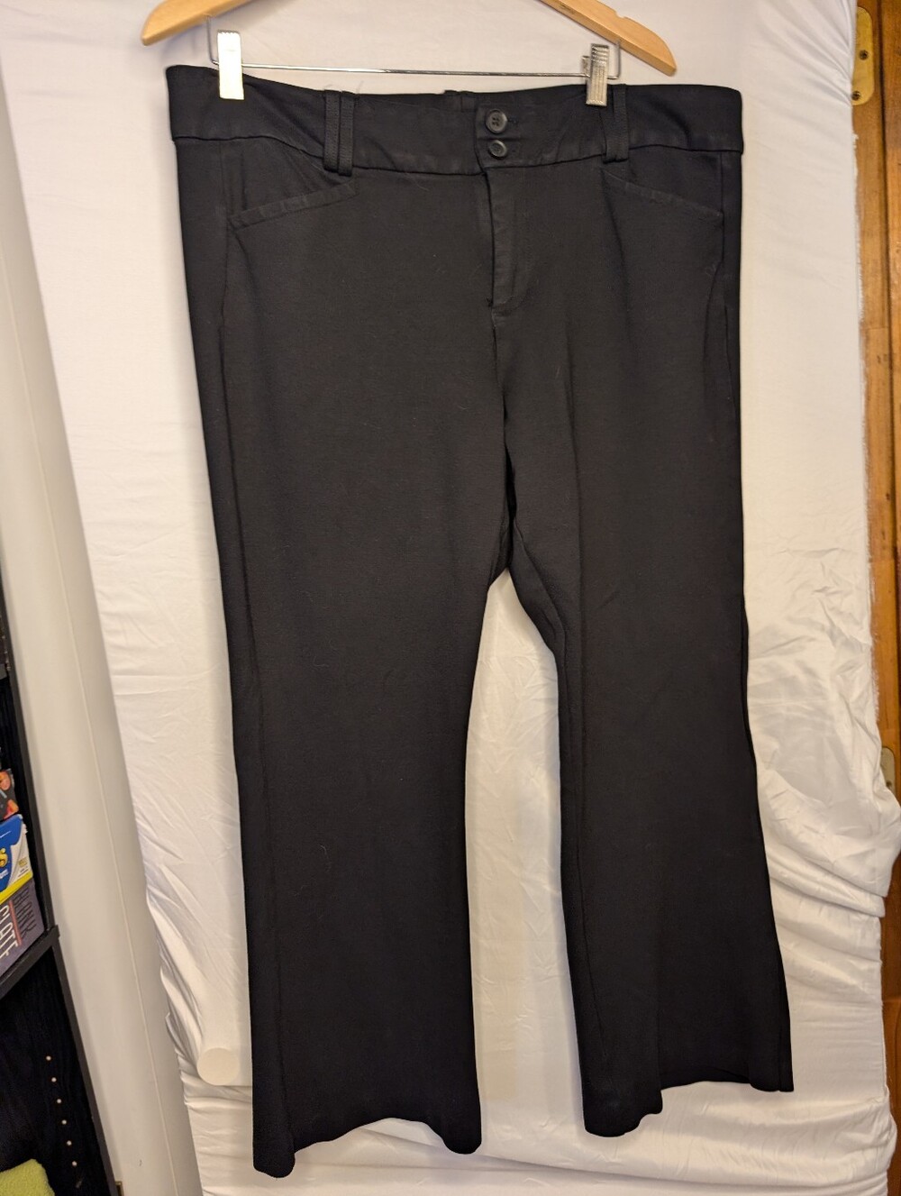 Torrid Studio Trouser Boot Black Dress Pants Size 18R